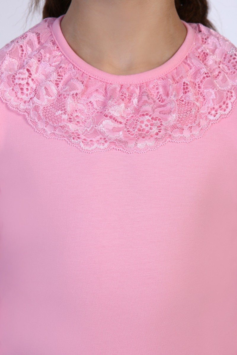 Блуза детская Вероника (светло-розовая)