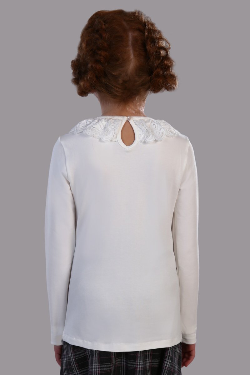 Блуза детская Вероника (кремовая)