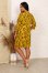 Платье трикотажное Эржени (желтое)