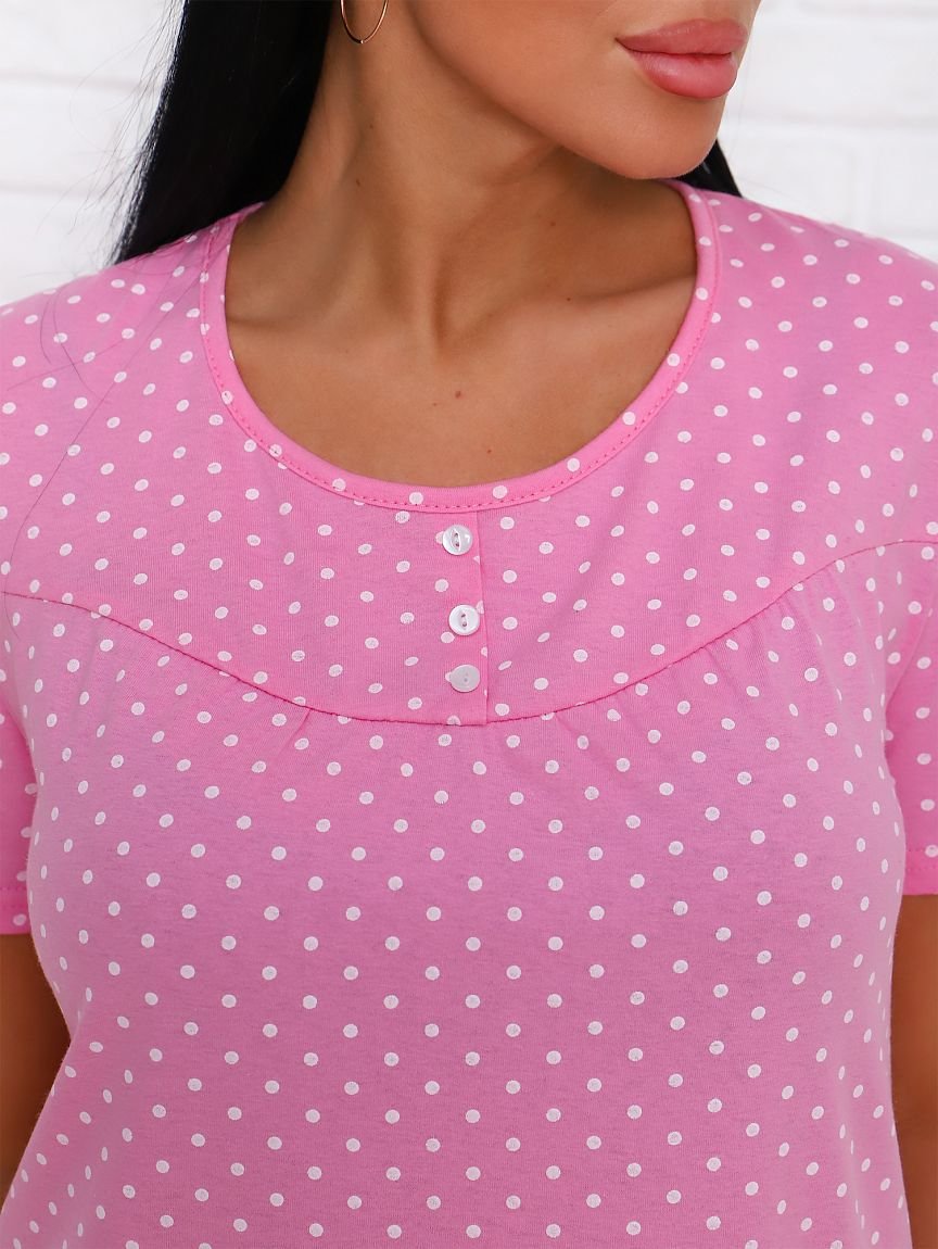 Ночная сорочка Миа (розовая)