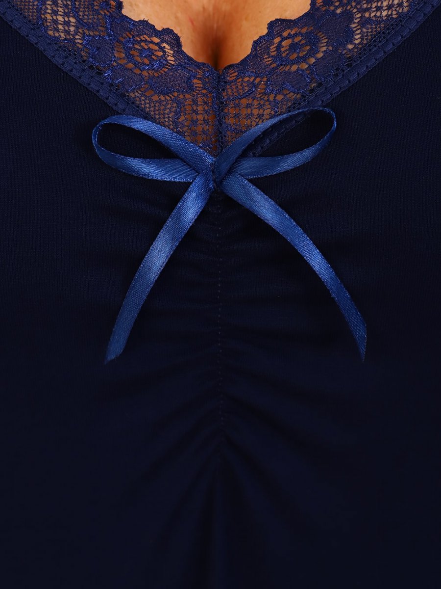Ночная сорочка Тициана (темно-синяя)