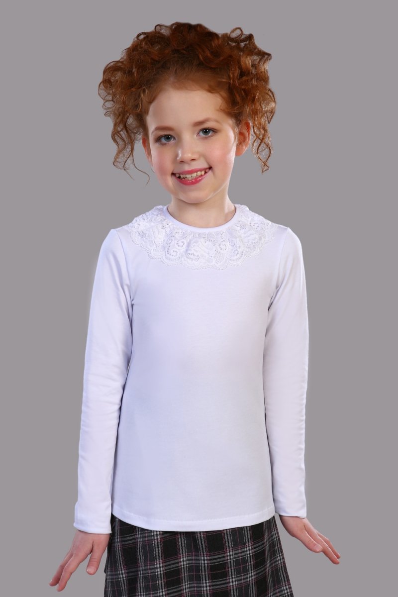 Блуза детская Вероника (белая)