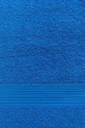 Полотенце махровое 70x140 Симфония (синее) зк