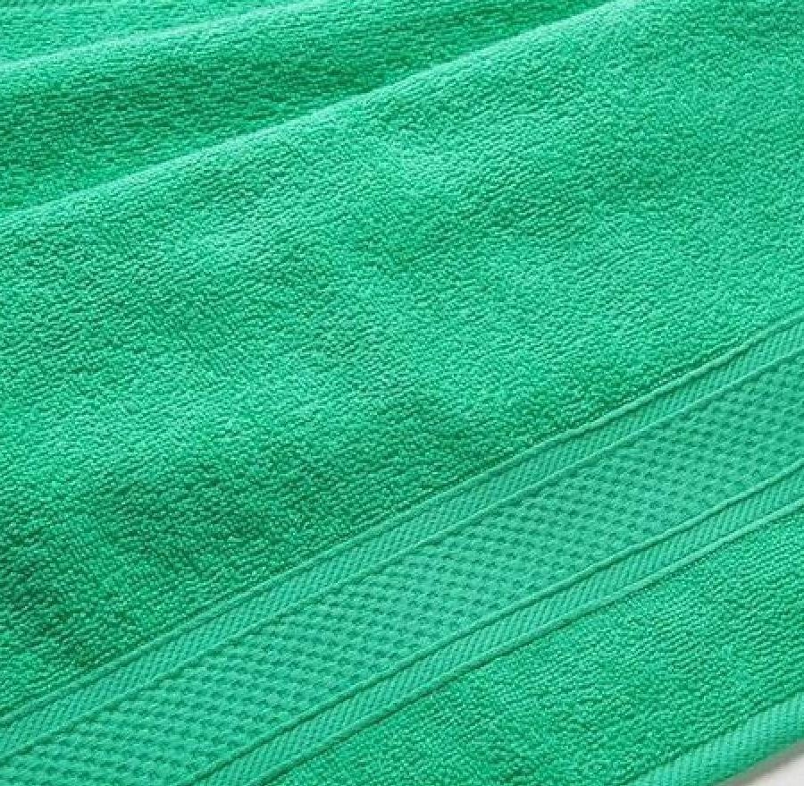 Полотенце махровое 100x180 Византия (зеленое)