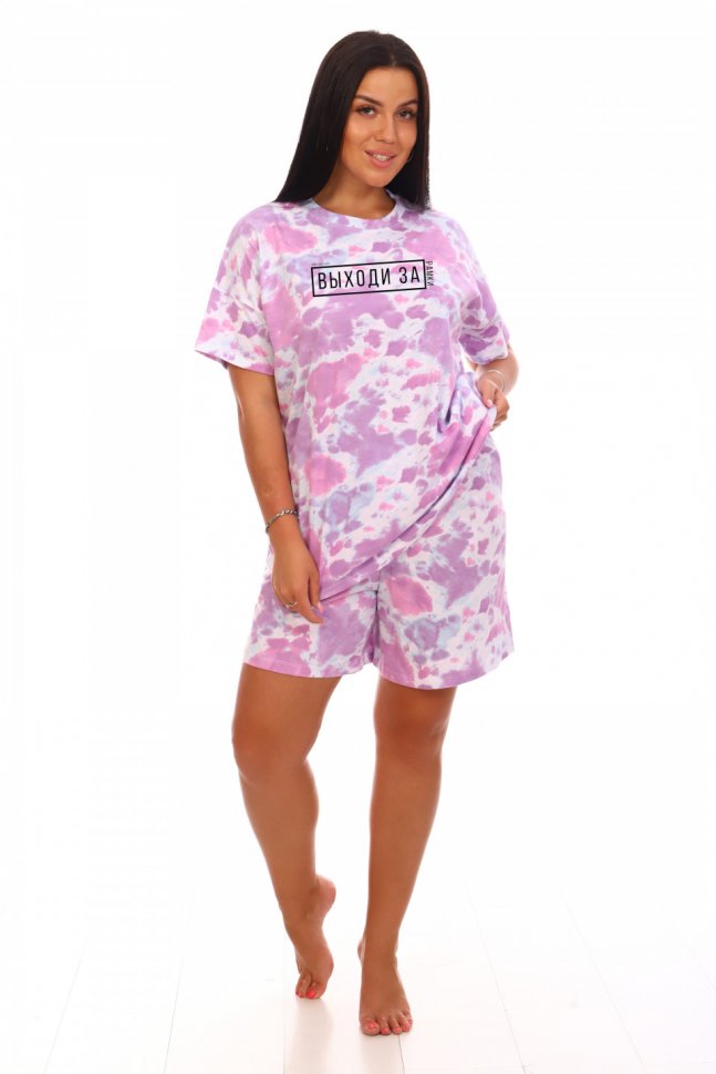 Пижама трикотажная Катида (розовая) Инсантрик 62417