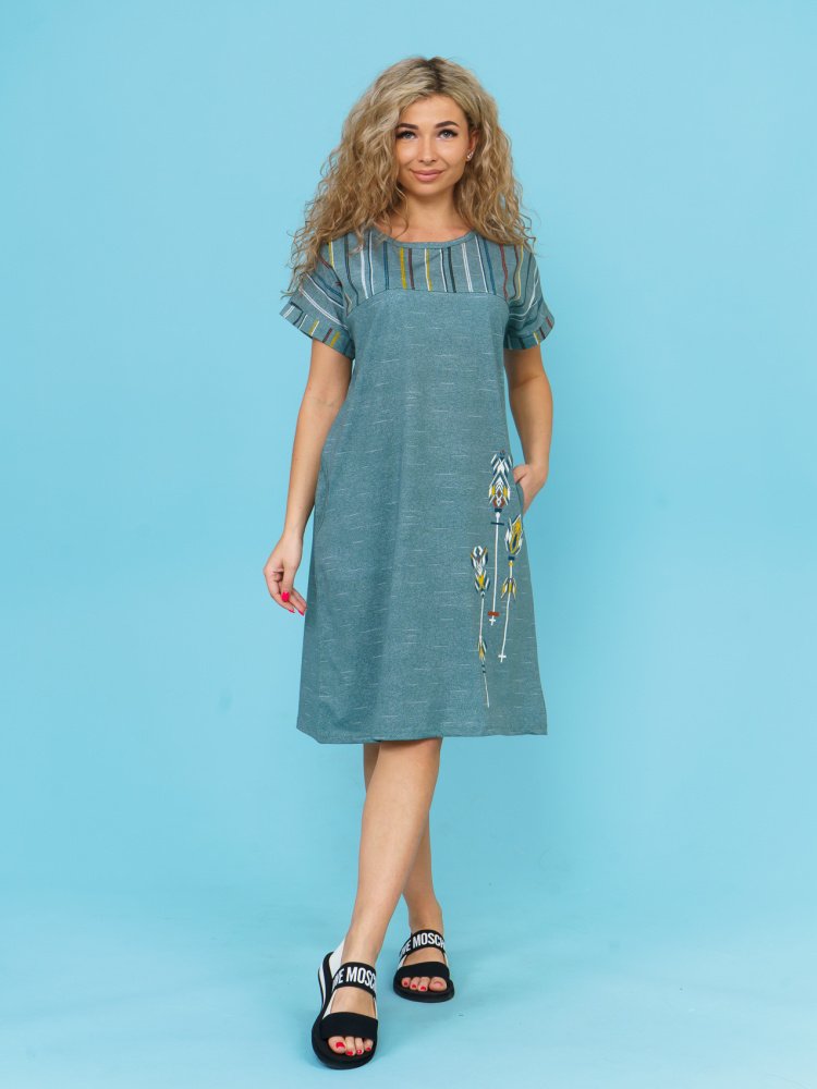 Платье трикотажное Домника от купить в интернет-магазине