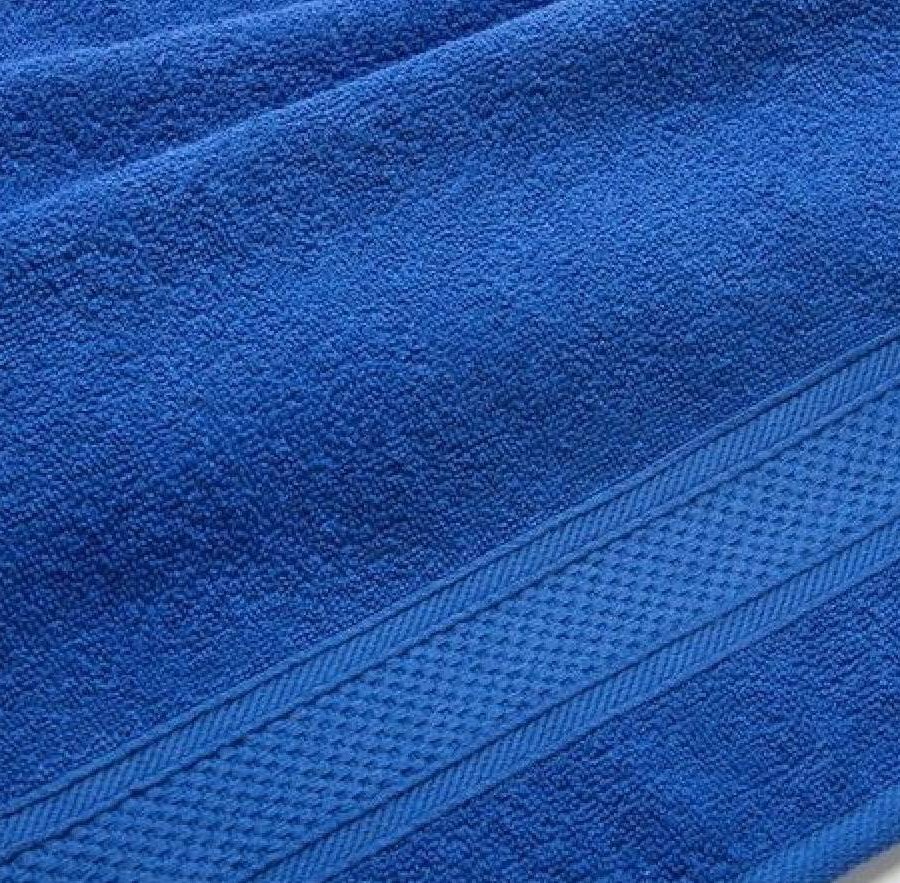 Полотенце махровое 40x70 Византия (синее)