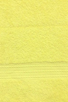 Полотенце махровое 50x90 Симфония (лимонное) зк2