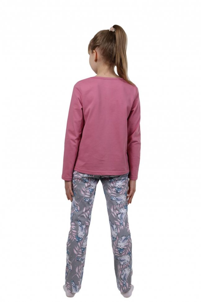Пижама детская Совушка (розовая) от Инсантрик RU