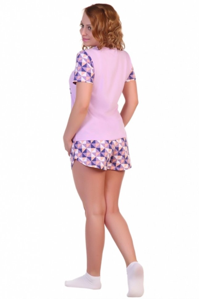 Пижама трикотажная Марсия (лиловая) от Инсантрик RU