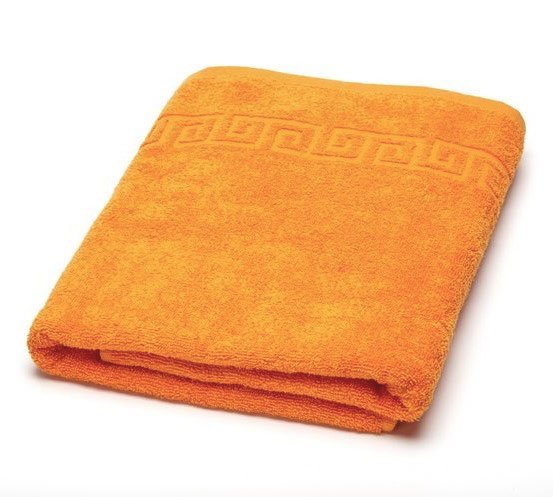 Полотенце махровое 50x90 Ашхабад (оранжевое) от Инсантрик RU