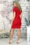 Платье трикотажное Арфа (красное)