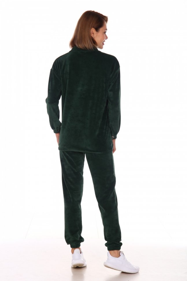 Костюм велюровый Уилма (темно-зеленый) Инсантрик 60588